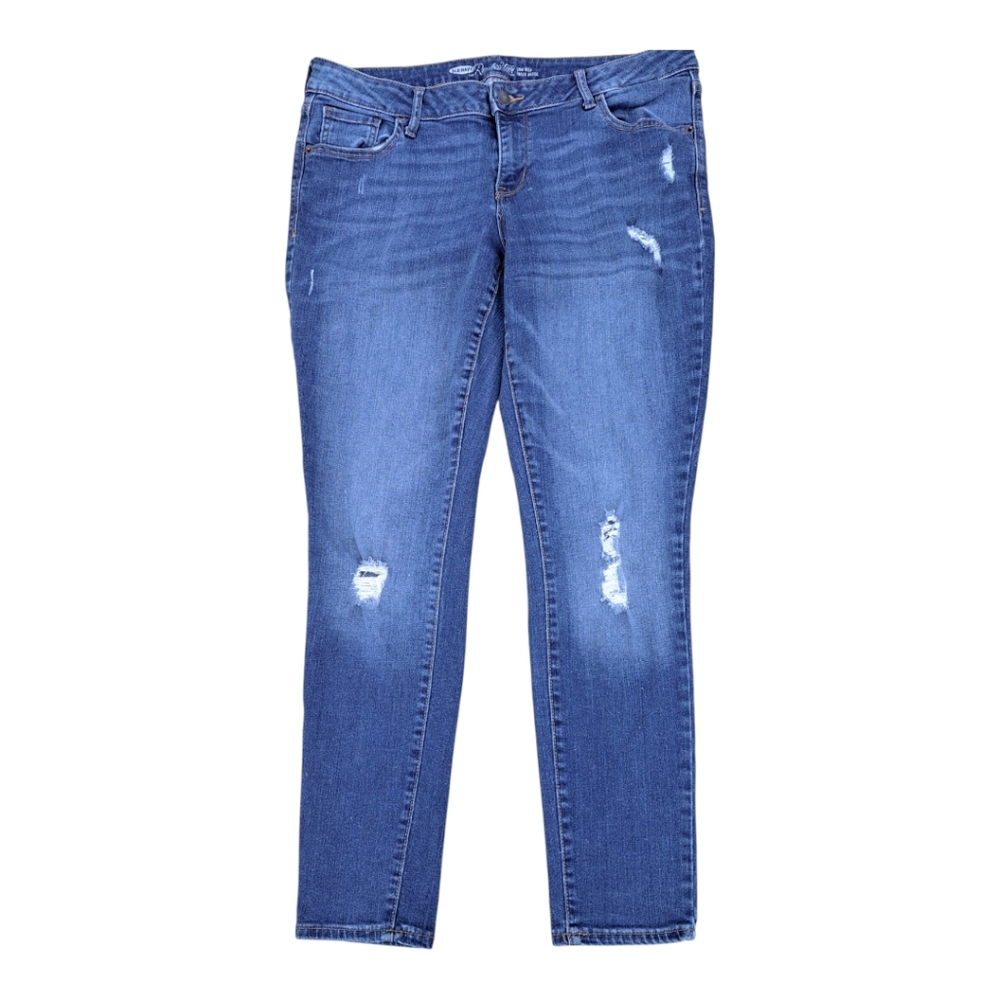Old Navy size 14 low-rise rockstar jeans